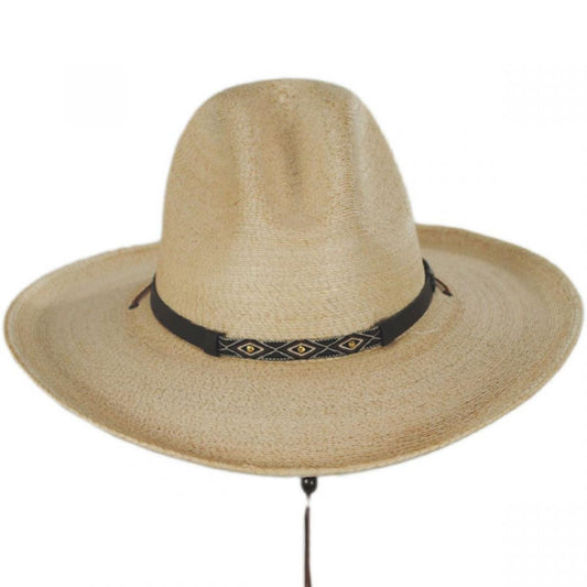 Stetson | Calhoun Palm Leaf Straw Gus Western Hat | 127022 | front | NATURAL