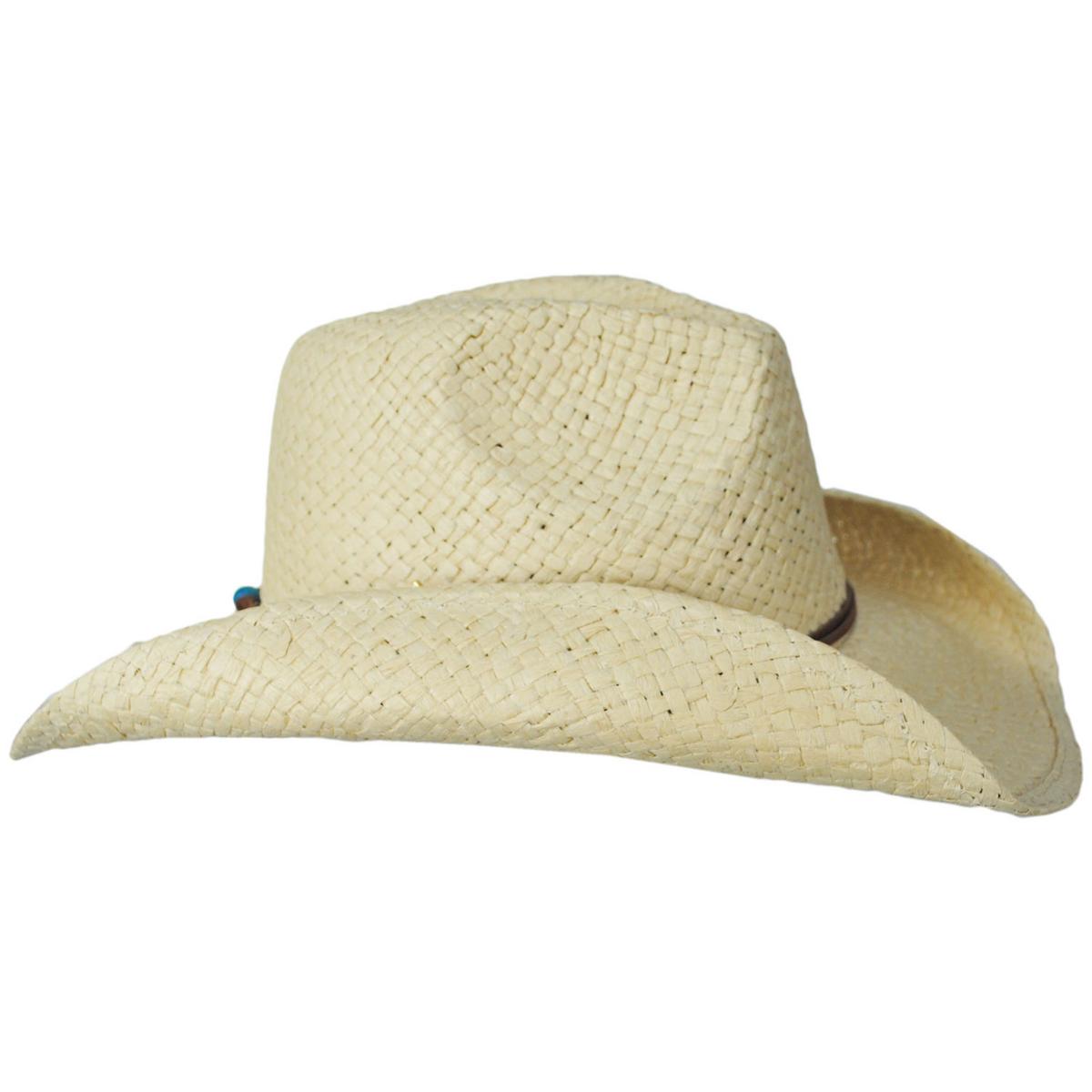 Cappelli | Hacienda Toyo Straw Outback Hat | 101284 | profile | NATURAL