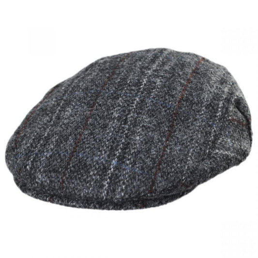 Jaxon & James | Loch Alsh Harris Tweed Wool Ivy Cap | 170009 | lead | GREY MIX
