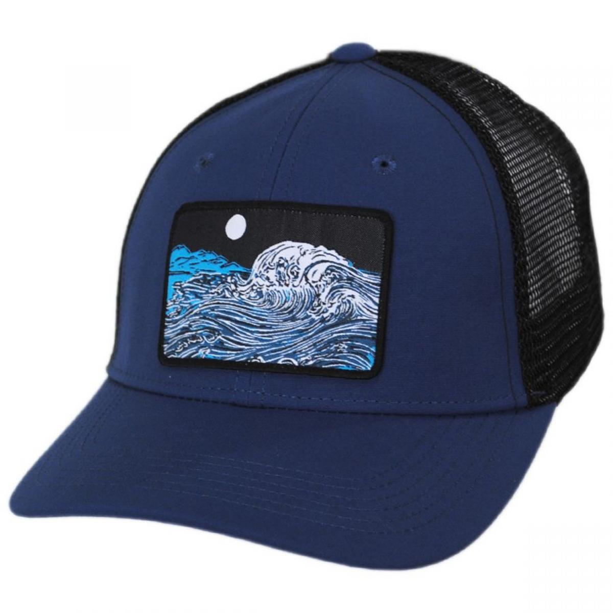 Sunday Afternoons | Crashing Wave Patch Trucker Snapback Baseball Cap | 401255 | lead | CRASHING WAVE