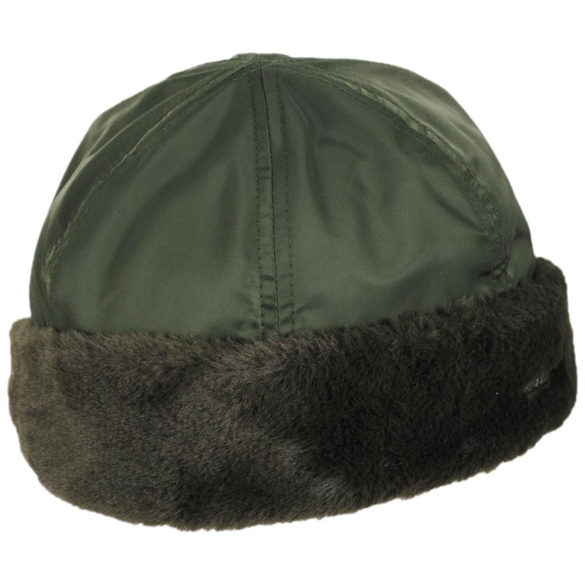 Kangol | Aviator Watch Skull Cap Beanie Hat | 500439 | lead | SEA KELP