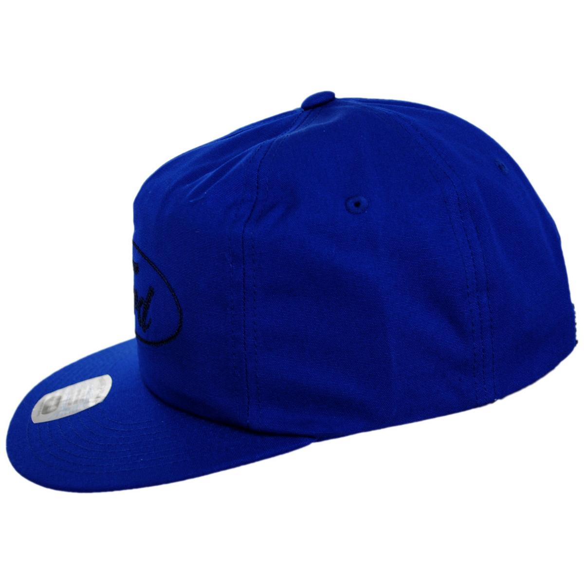 BRIXTON HATS | Ford No.1 Cotton HP Snapback Baseball Cap | 201884 | profile | FORD BLUE