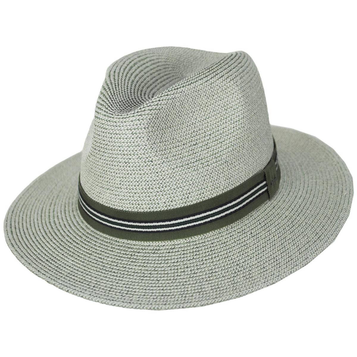 Bailey 1922 | Hester Toyo Straw Blend Fedora Hat | 127849 | lead | MATCHA
