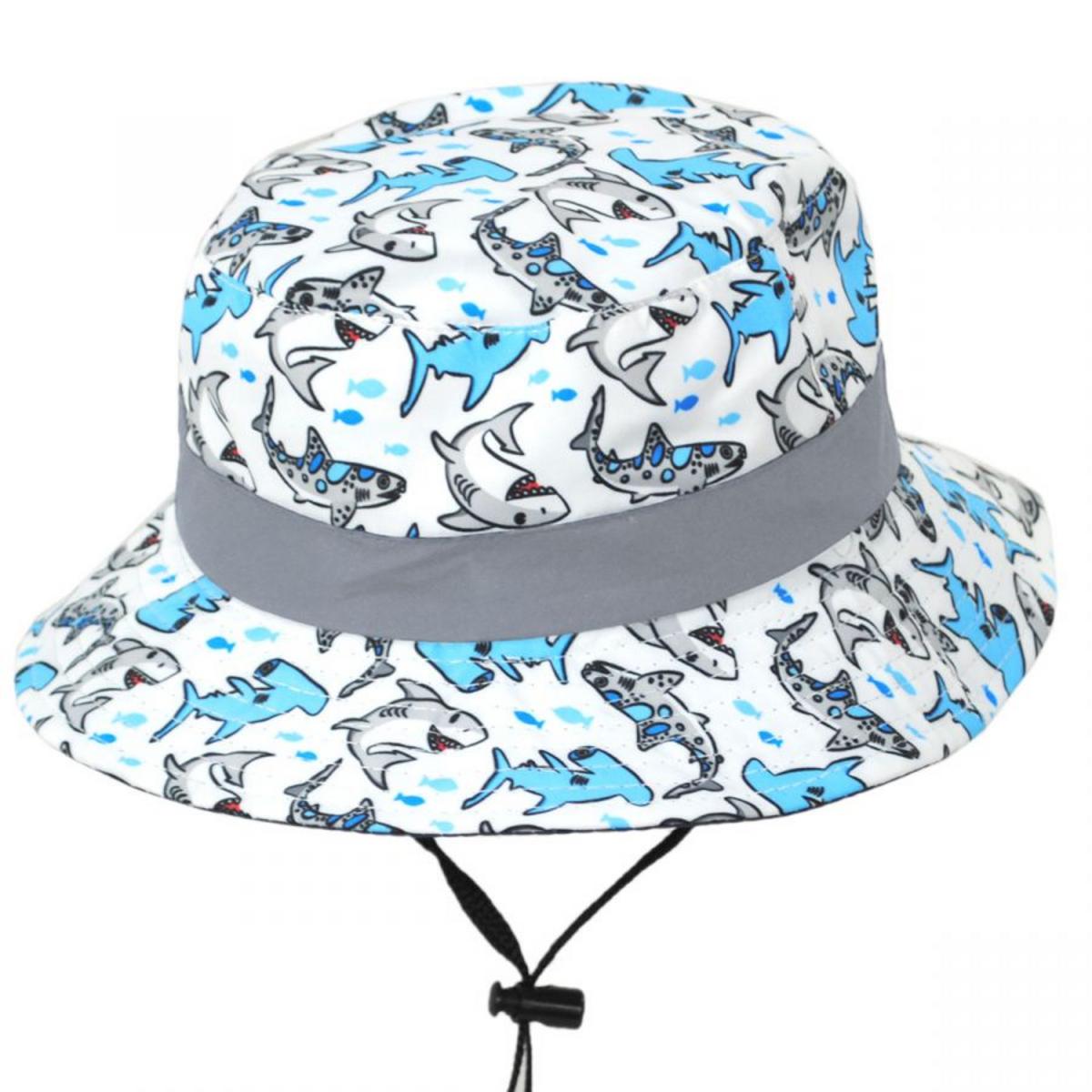 Scala | Kid's Thresher Chin Cord Bucket Hat
