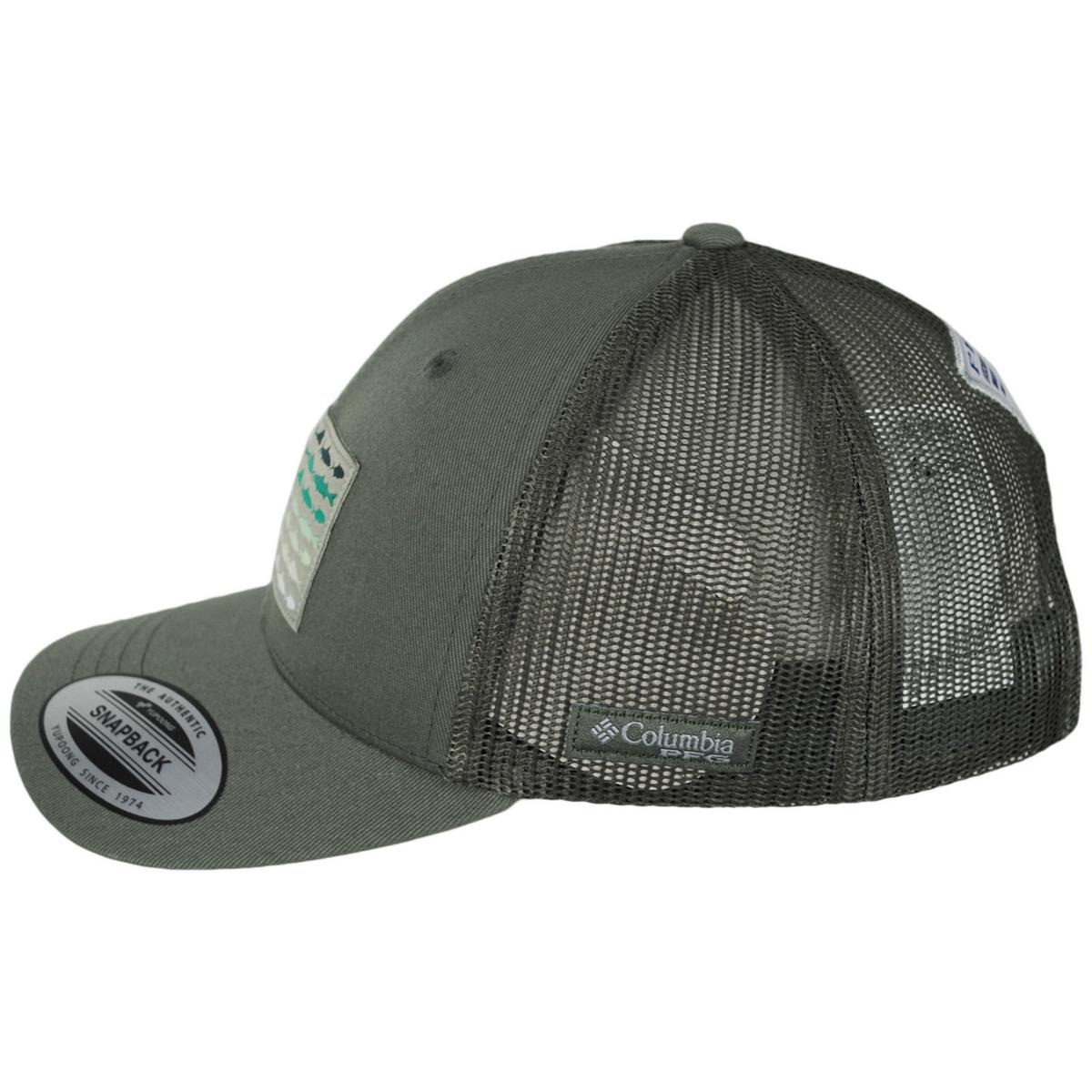 Columbia Sportswear | Kid's PFG Fish Flag Snapback Baseball Cap | 509610 | profile | CYPRESS