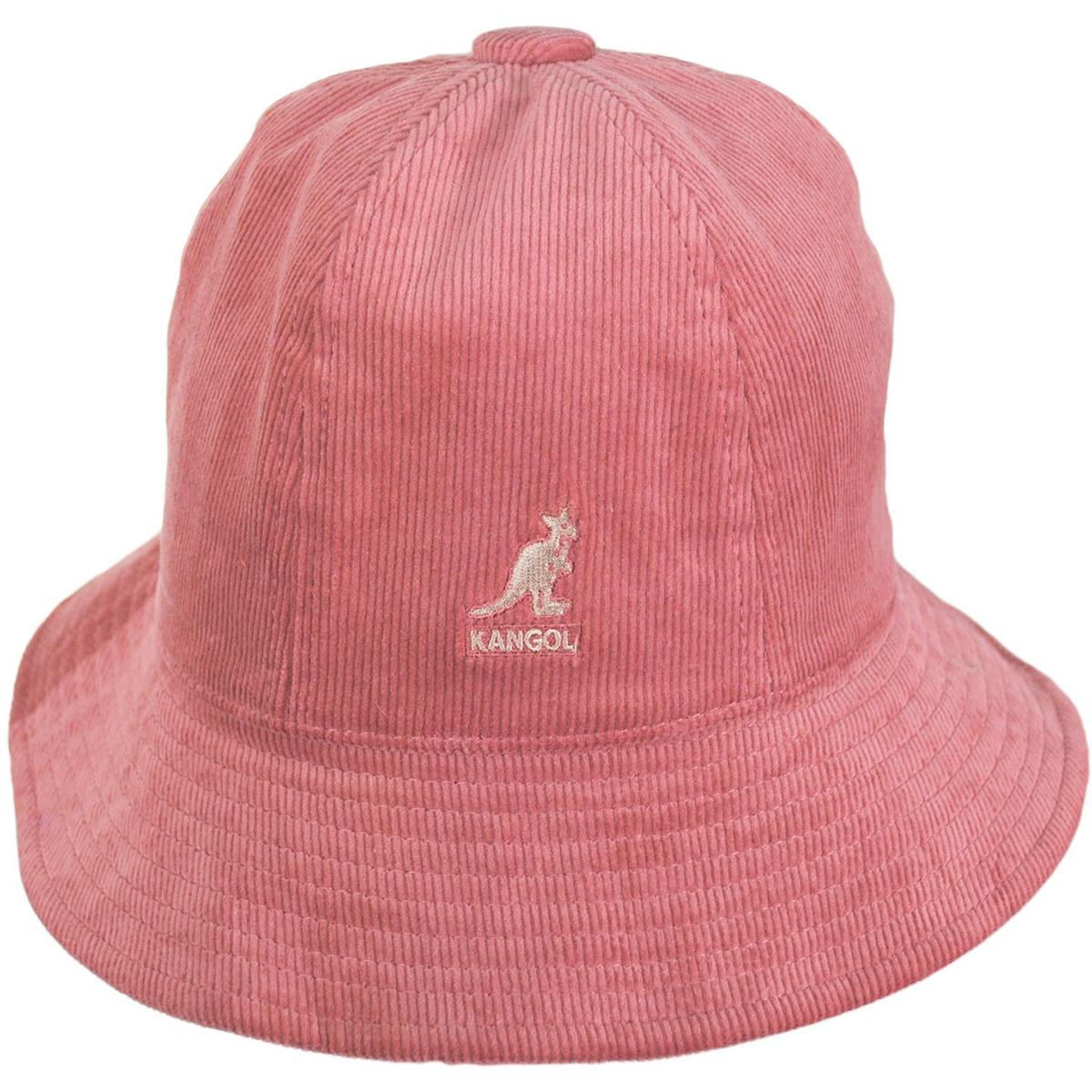 Kangol | Cord Casual Bucket Hat - Blush | 185793FW23 | front | BLUSH