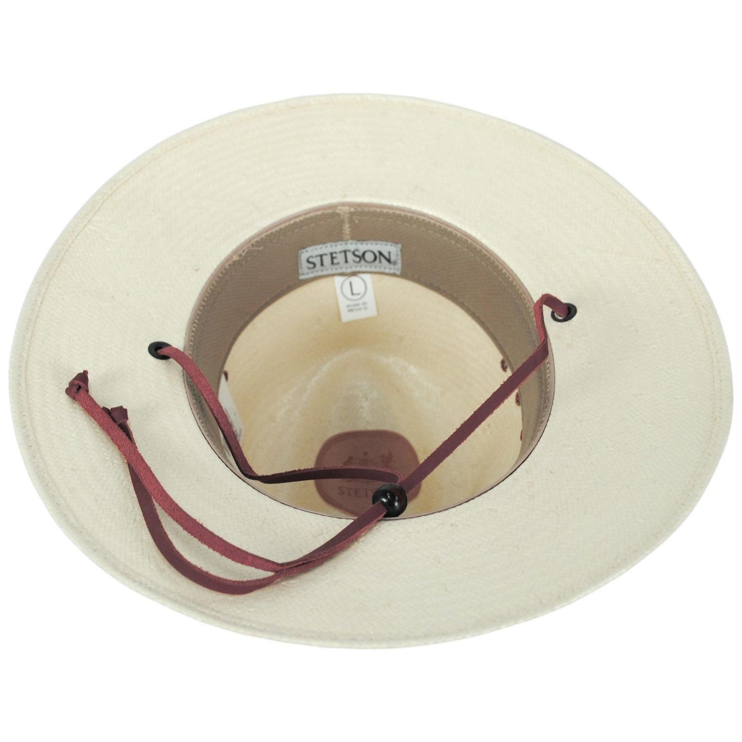 Stetson | Los Alamos Toyo Straw Safari Fedora Hat | 126973 | under | NATURAL