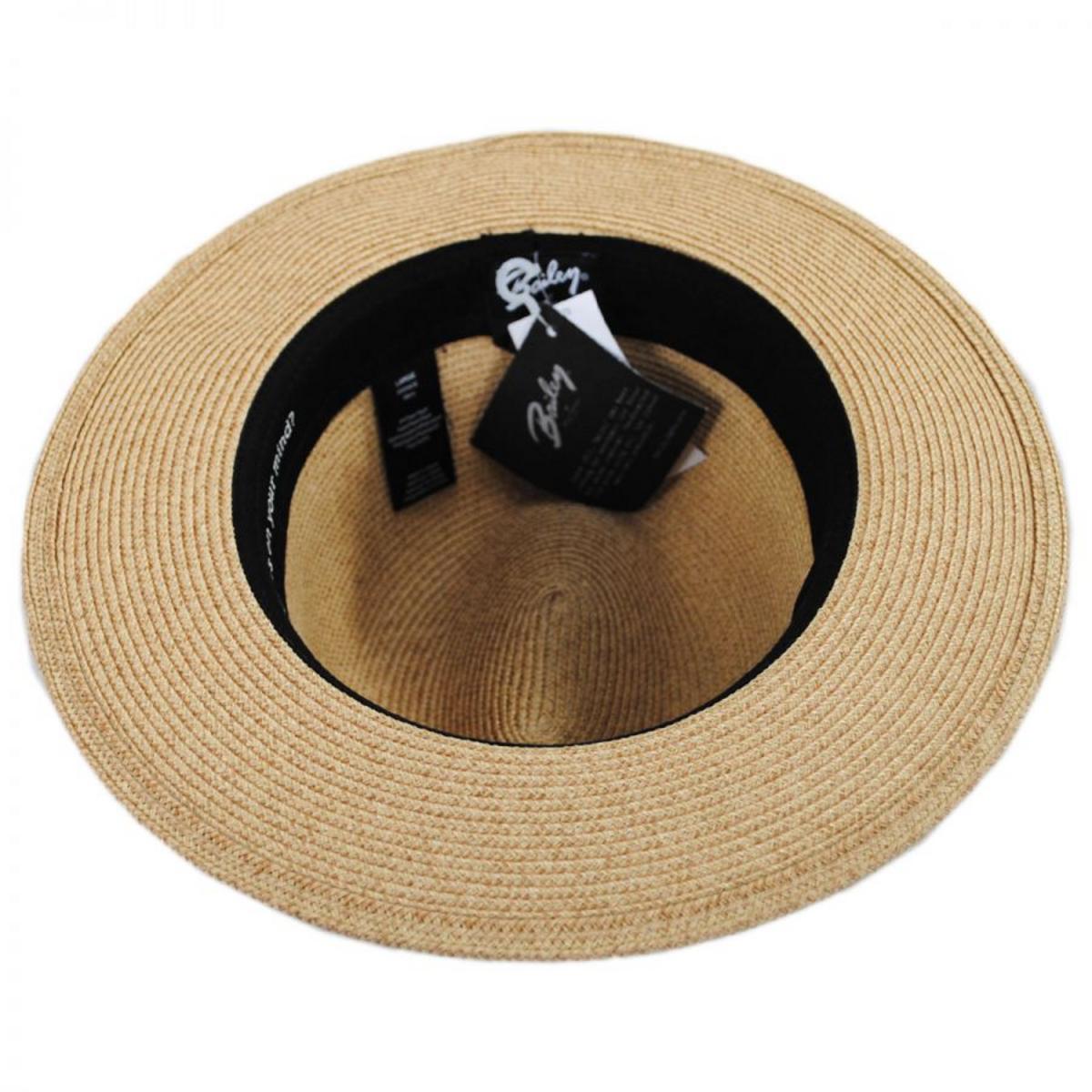 Bailey 1922 | Hester Toyo Straw Blend Fedora Hat | 127849 | under | SAND