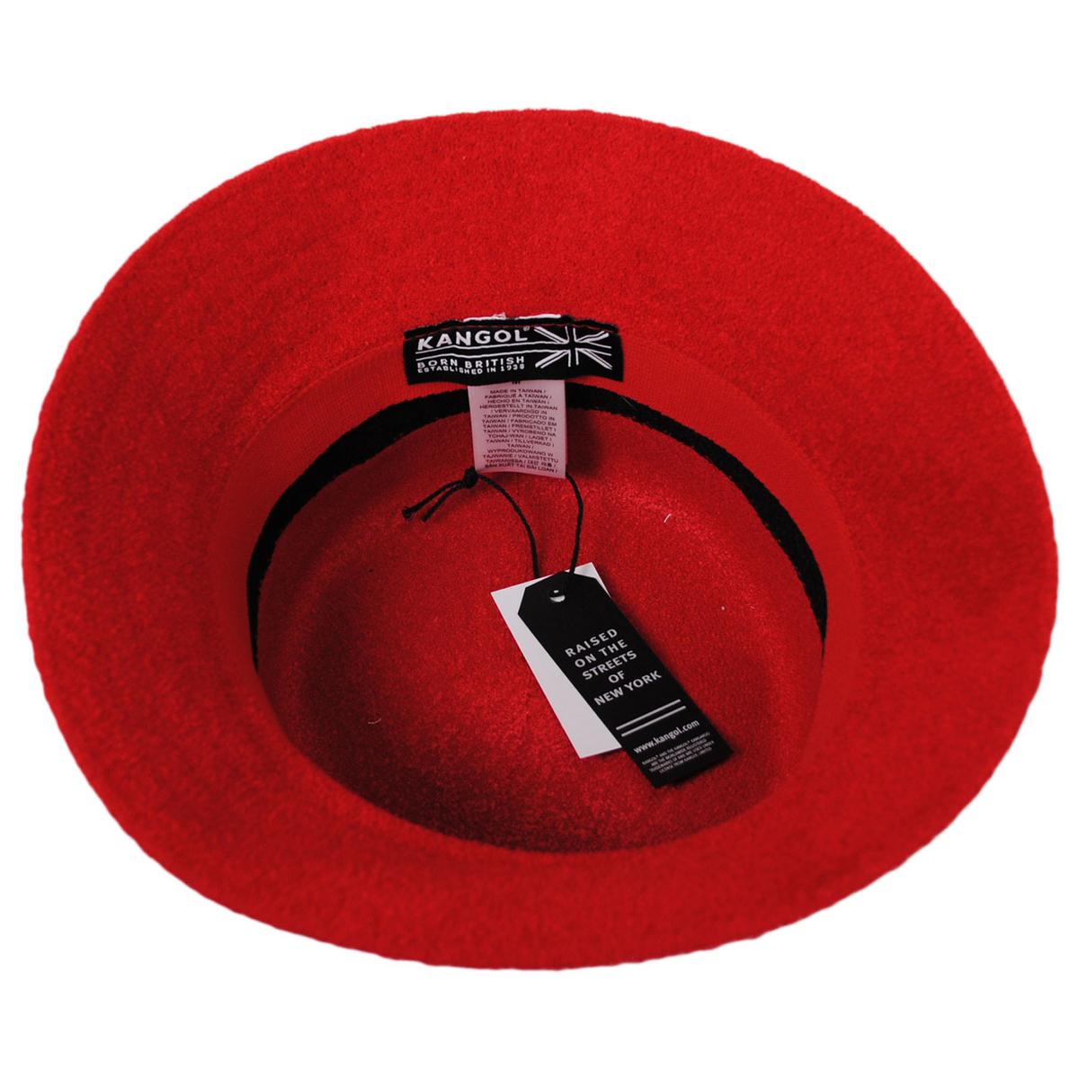 Kangol | Bermuda Stripe Bucket Hat | 185729 | under | SCARLET