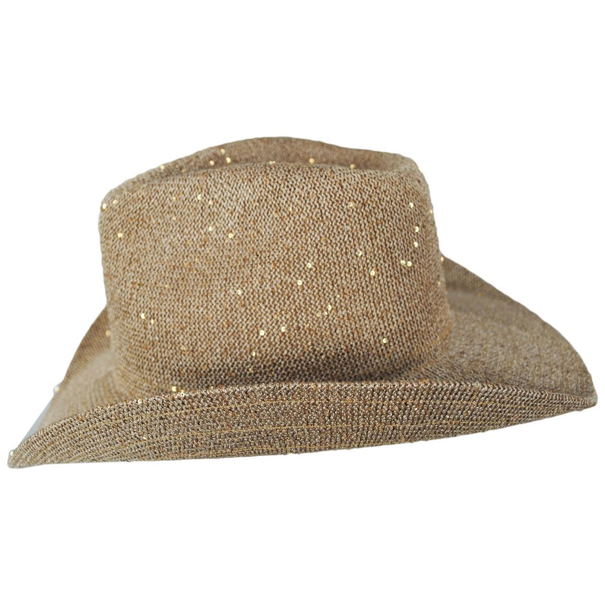 Jeanne Simmons | Brillar Knit Cowboy Hat | 106518 | profile | NATURAL