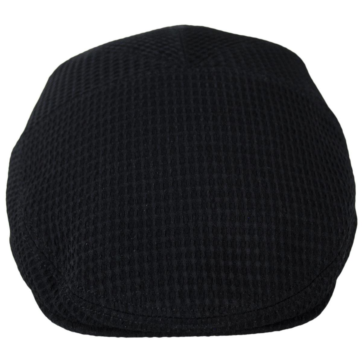 Bailey 1922 | Marnix Waffle 5 Panel Ivy Cap | 167223 | front | BLACK WAFFLE