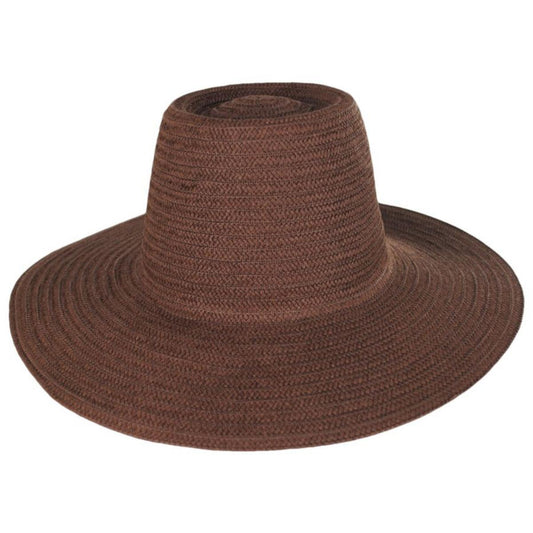 BRIXTON HATS | Napa Toyo Straw Sun Hat | 104045 | lead | BROWN