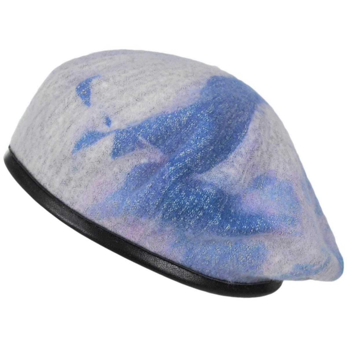 Heathered Tie Dye Wool Military Beret – Village Hat Shop