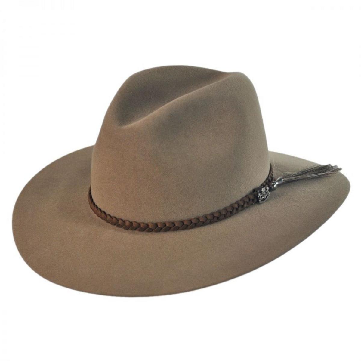 Biltmore | Crossroads 6X Fur Felt Western Hat | 130235 | lead | FAWN