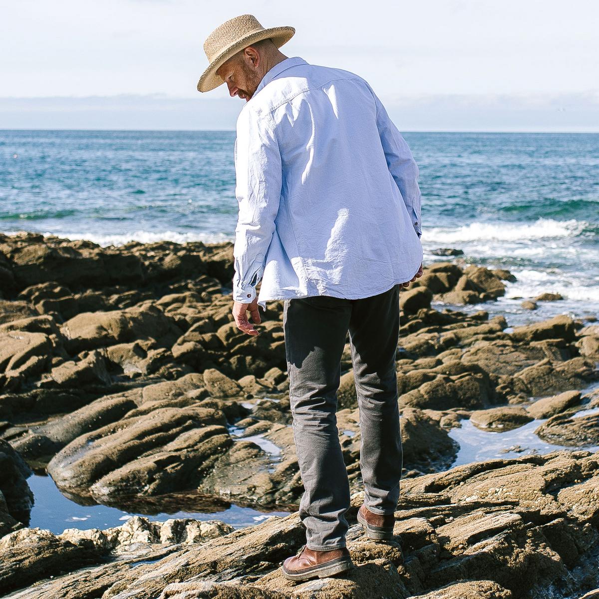Jaxon Hats | Pebble Beach Seagrass Straw Gambler Hat | 129907 | lsmtwo | SEAGRASS