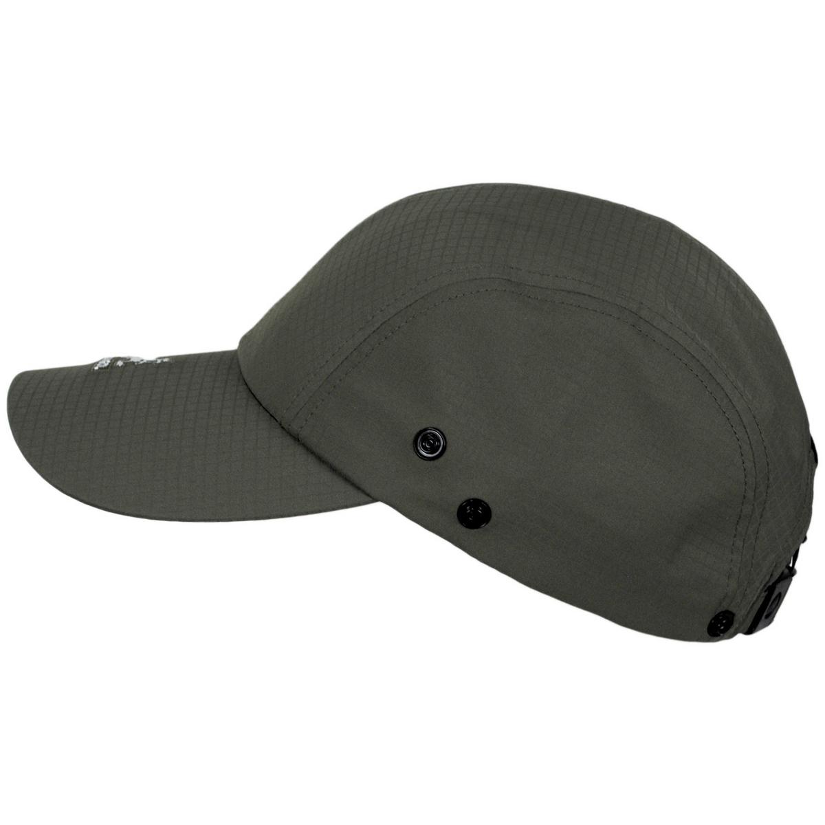Kangol | Multi-Utility Neck-Flap Mask Strapback Baseball Cap | 201136 | detailone | DARK OLIVE