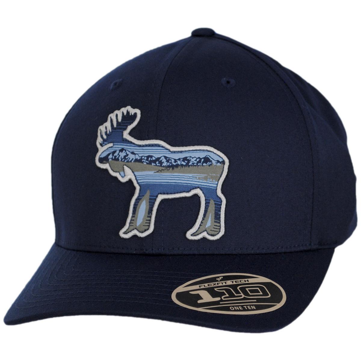 Columbia Sportswear | Lost Lager Flexfit 110 Snapback Baseball Cap | 400098 | lead | COLLEGIATE NAVY