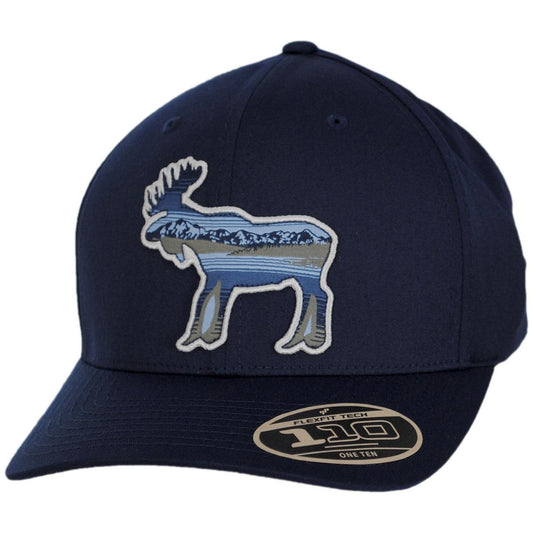 Columbia Sportswear | Lost Lager Flexfit 110 Snapback Baseball Cap | 400098 | lead | COLLEGIATE NAVY