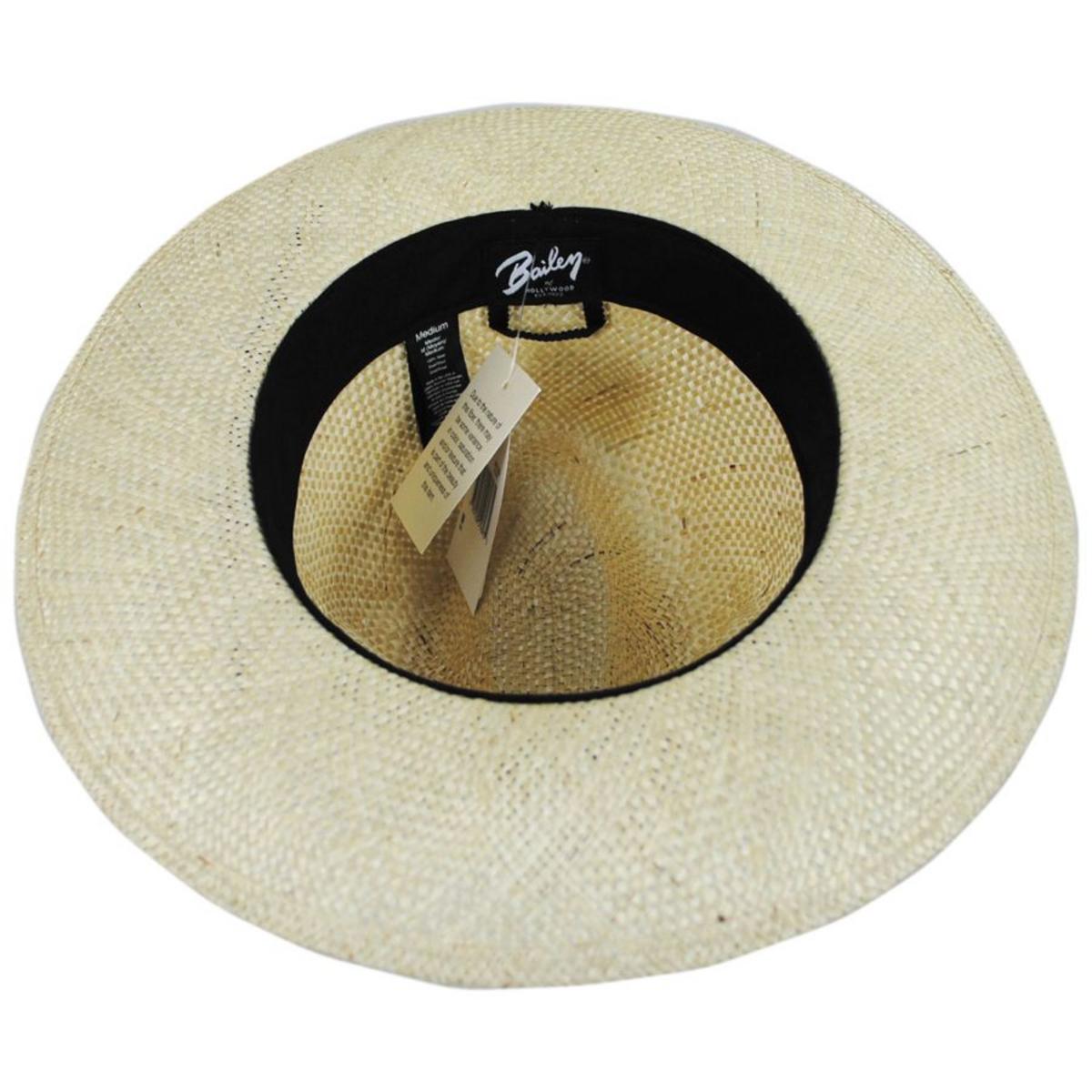Bailey 1922 | Braylon Sisal LiteStraw Fedora Hat | 127755 | under | NATURAL
