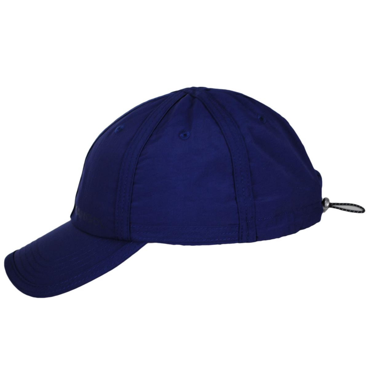 Kangol | Seams Out Nylon Fitted Baseball Cap | 201129 | profile | DARK BLUE