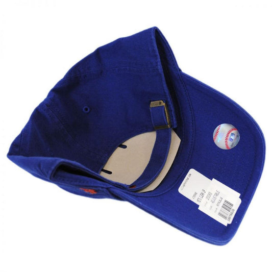 47 Brand | New York Mets MLB Clean Up Strapback Baseball Cap Dad Hat | 203360 | front | ROYAL