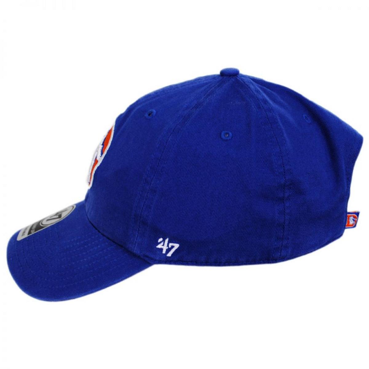 47 Brand | Denver Broncos NFL Clean Up Legacy Strapback Baseball Cap Dad Hat | 203606 | profile | ROYAL