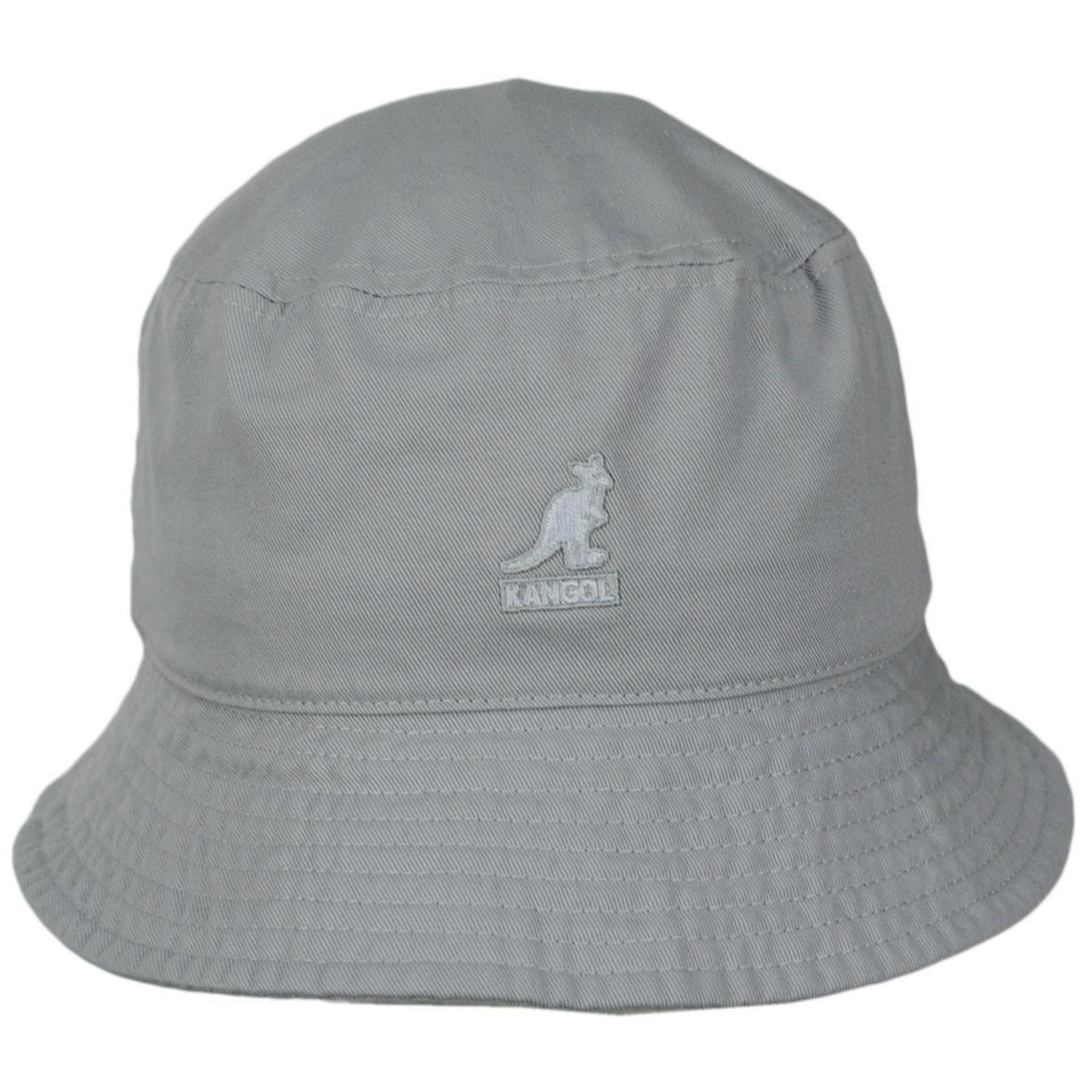 Kangol | Washed Cotton Bucket Hat | 185701 | front | MOONSTRUCK