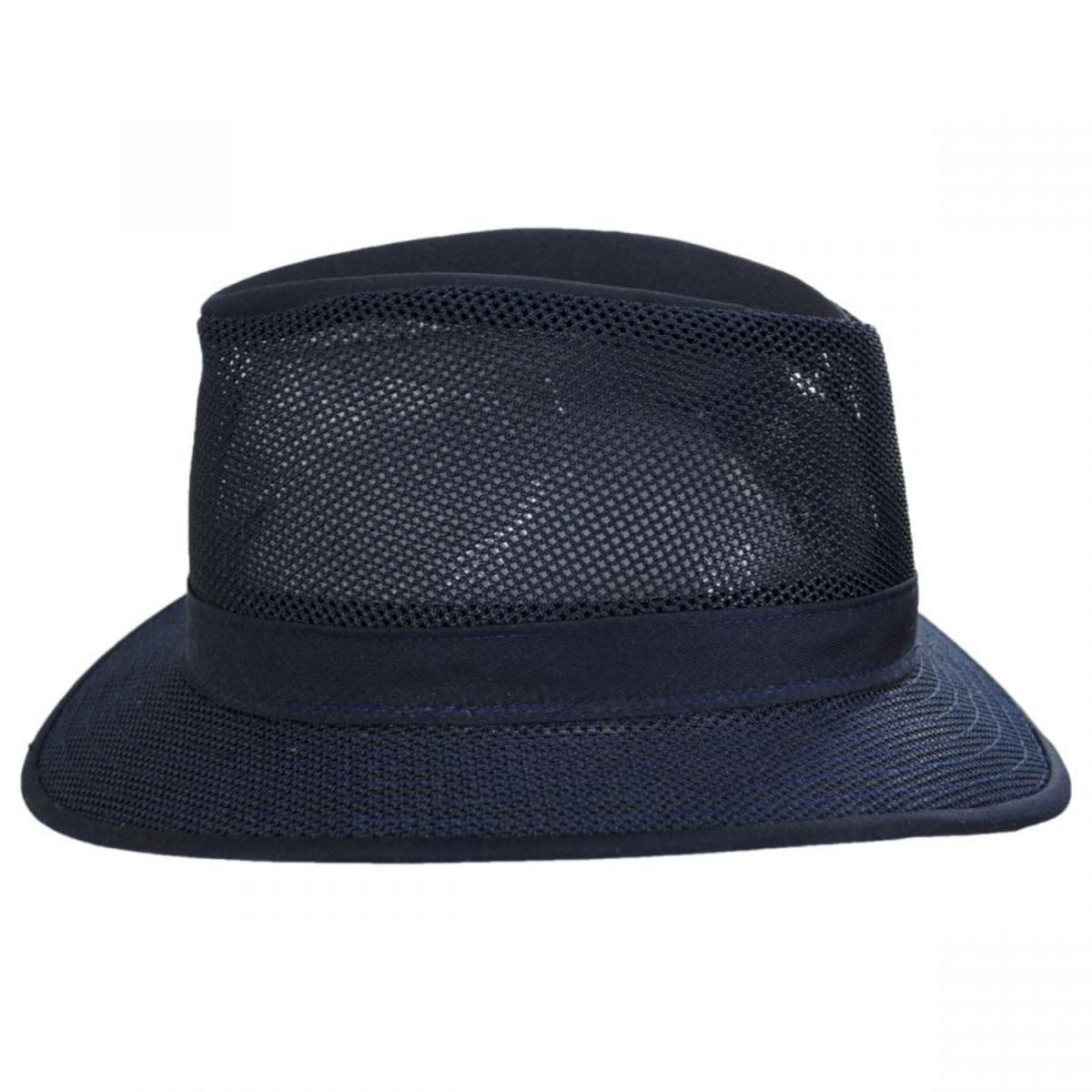 Henschel | Safari Mesh Packable Hat | 140352 | profile | NAVY