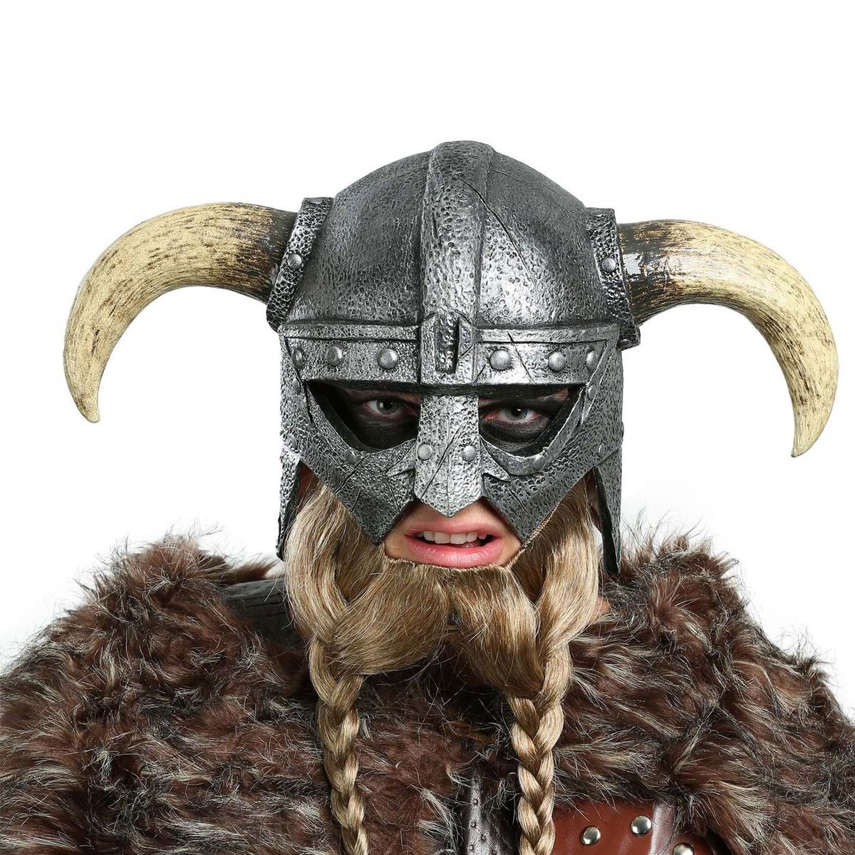 Elope | Viking Warrior Adult Mask | 190584 | lsmone | PEWTER