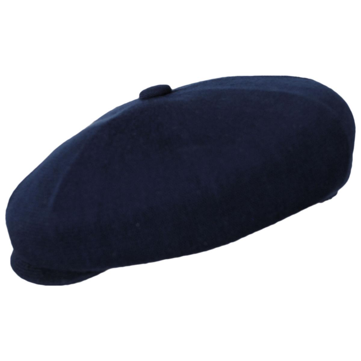 Kangol | Bamboo Hawker Newsboy Cap | 160882 | profile | DARK BLUE