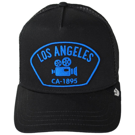 Goorin Bros | Los Angeles Mesh Trucker Snapback Baseball Cap | 200434 | front | VOID