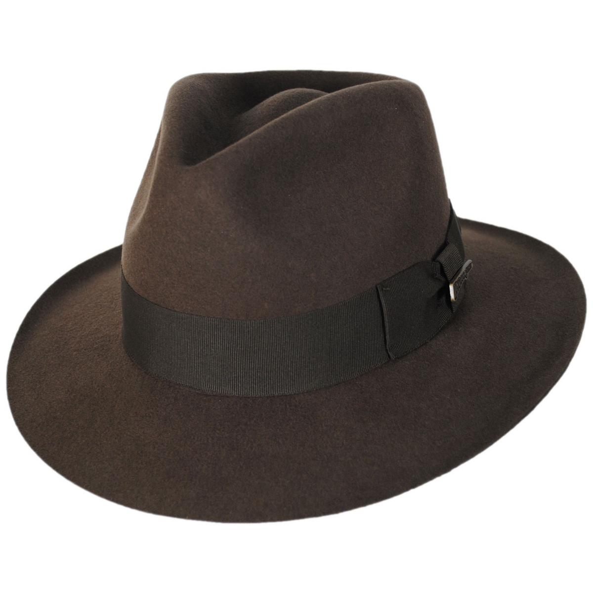 Officially Licensed Wool Felt Fedora Hat – Village Hat Shop