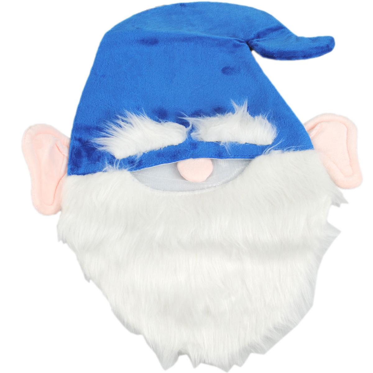 Elope | Oversized Gnome Hat with Beard | 190557 | detailone | BLUE/WHITE