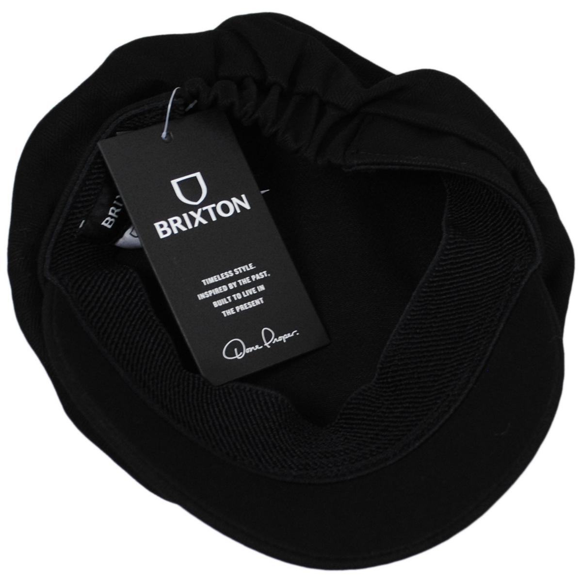 BRIXTON HATS | Baby Cotton Fiddler Cap | 510217 | under | BLACK