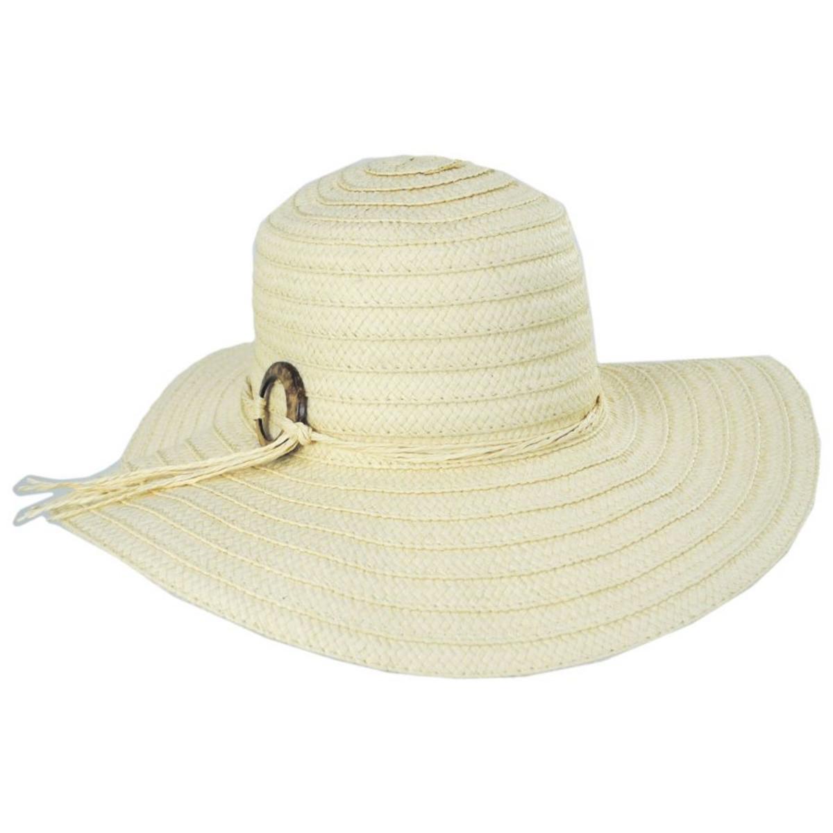 Cappelli | Perdido Toyo Braid Swinger Sun Hat | 101262 | lead | NATURAL