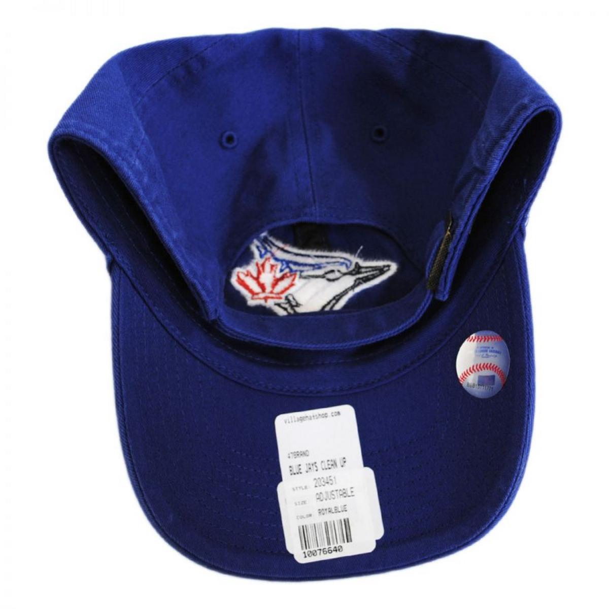 47 Brand | Toronto Blue Jays MLB Clean Up Strapback Baseball Cap Dad Hat | 203451 | front | ROYAL