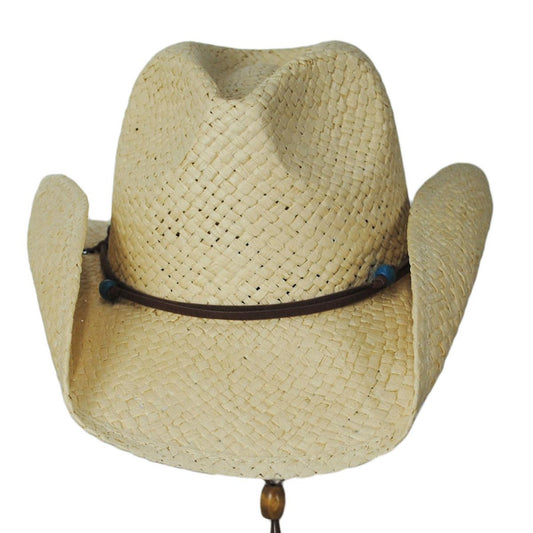 Cappelli | Hacienda Toyo Straw Outback Hat | 101284 | front | NATURAL