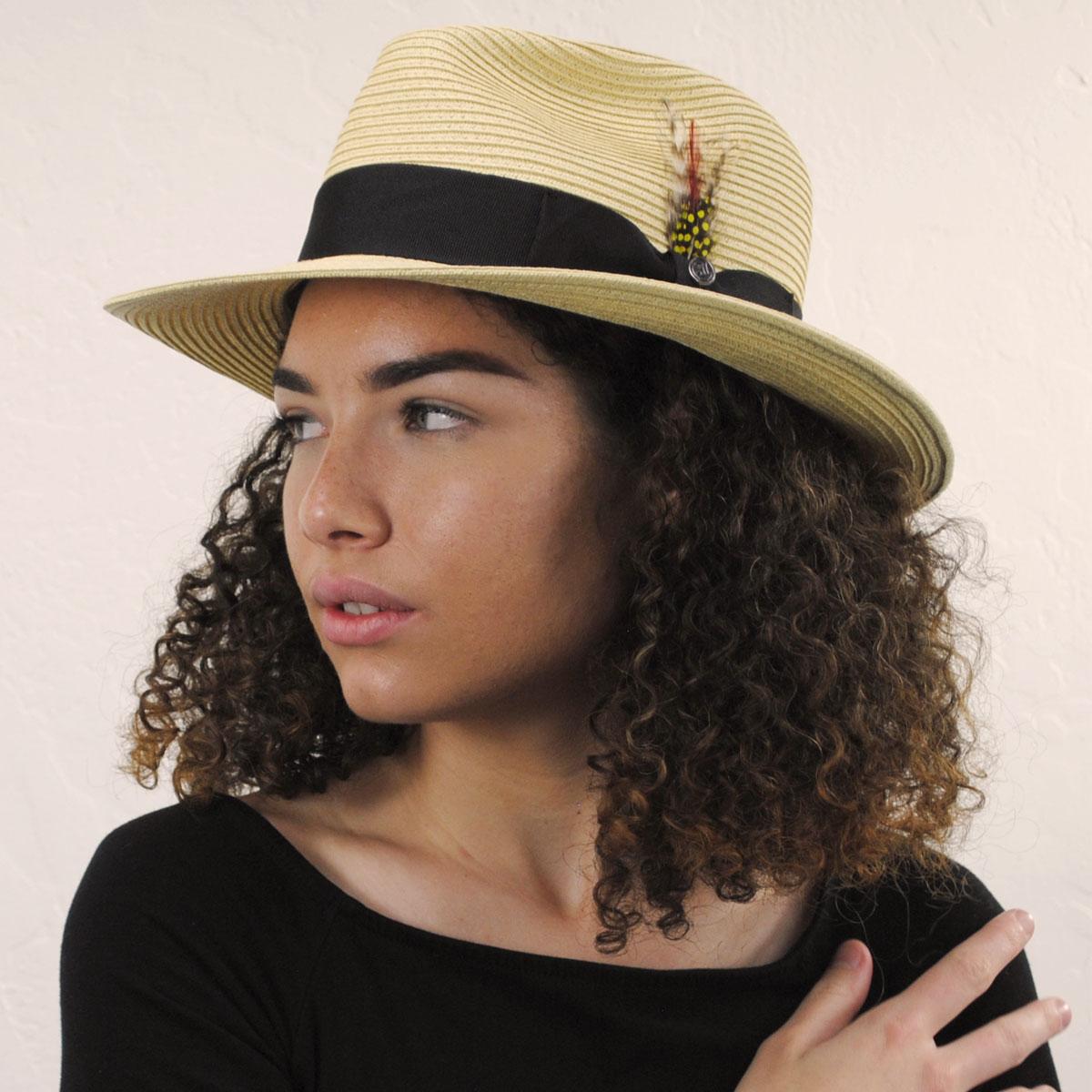 Jaxon Hats | Wholesale Summer C-Crown Toyo Straw Fedora Hat B2B Pre-Pack | B2B129010 | lsfone | NATURAL