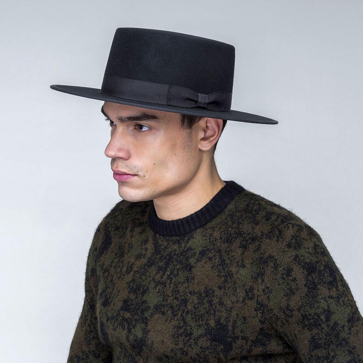 Bailey 1922 | Bolero LiteFelt Gaucho Hat | 130324 | lsmone | BLACK