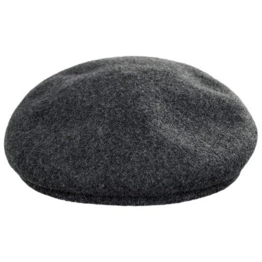 Jaxon Hats | Wholesale Genuine Wool Ivy Cap B2B Pre-Pack | B2B168201 | front | CHARCOAL