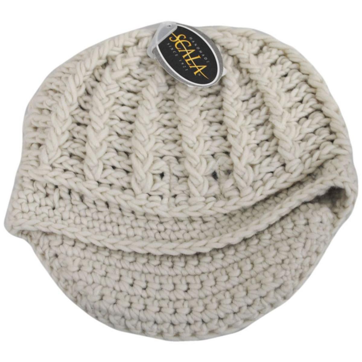 Letizia Chunky Knit Radar Cap