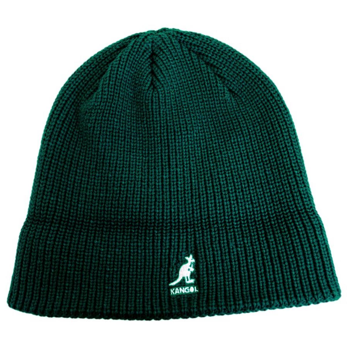 Kangol | Cardinal 2 Way Acrylic Beanie Hat | 500420 | front | PINE