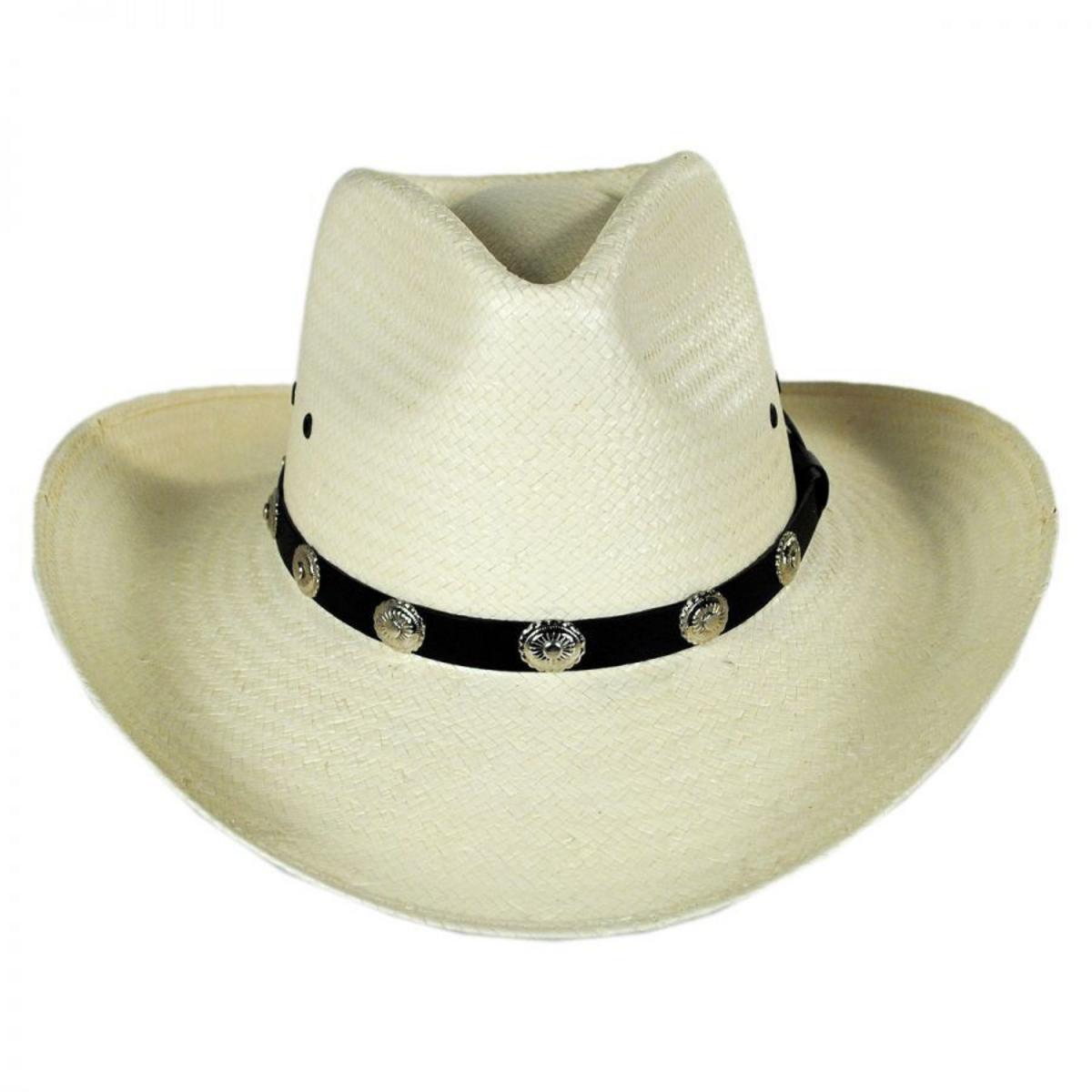 Eddy Bros | Kent Toyo Straw Western Hat | 127714 | front | IVORY