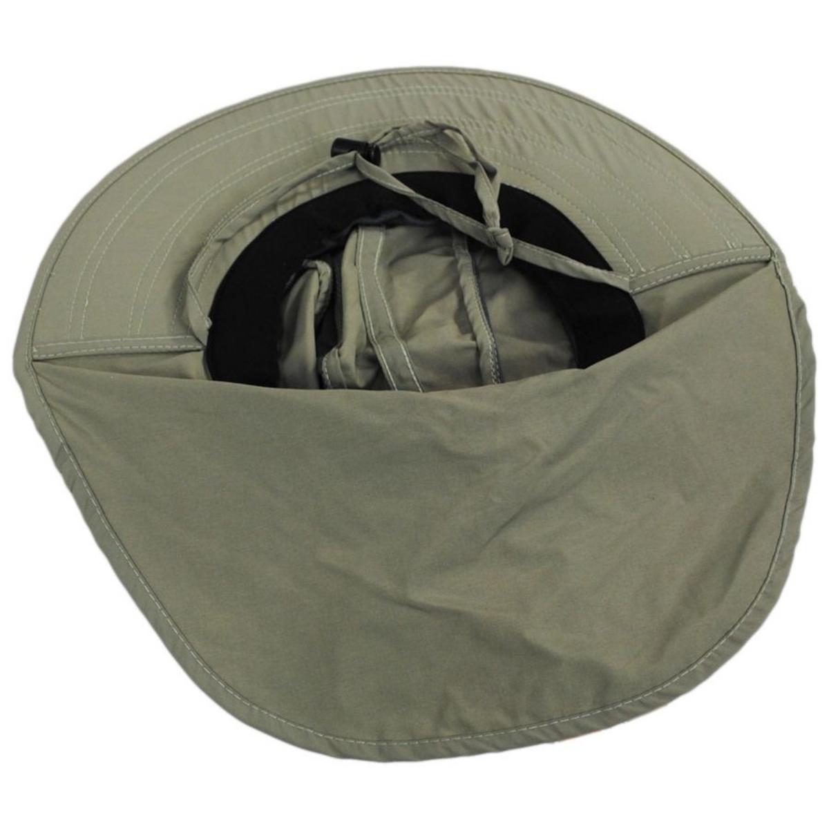 Scala | Natalie Nylon Trail Hat | 106435 | under | OLIVE