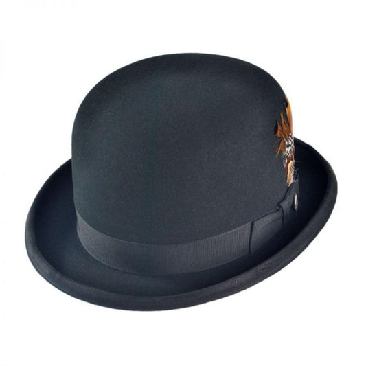 Stetson | Fur Felt Derby Hat | 130656 | lead | BLACK