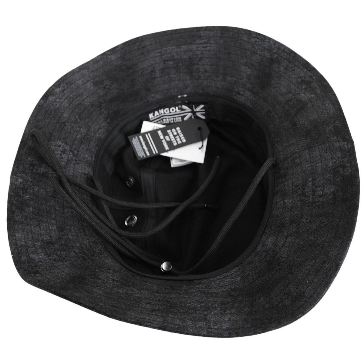 Kangol | Salvaged Outdoor Cotton Booney Hat | 185827 | under | BLACK