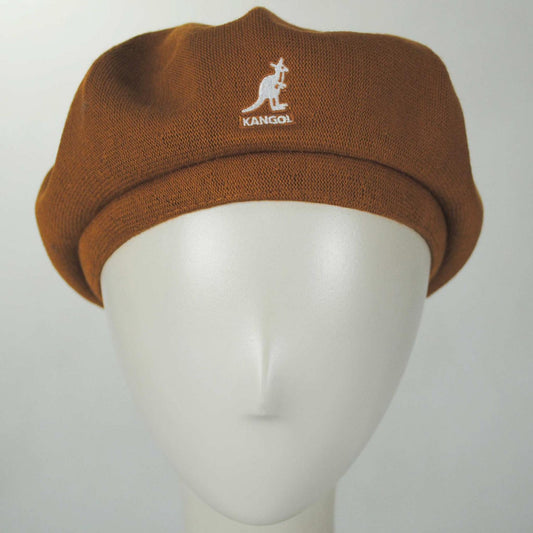 Kangol | Jax Bamboo Basque Beret - Rustic Caramel | 150906RC | front | RUSTIC CARAMEL