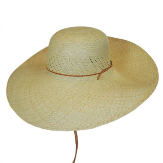 San Francisco Hat Co. | Panama Straw Wide Brim Hat | 401611 | lead | NATURAL