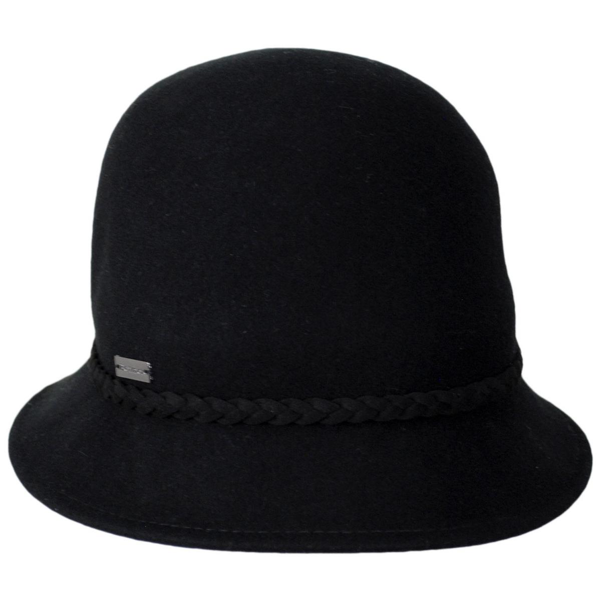 Betmar | Francesca Wool Felt Cloche Hat