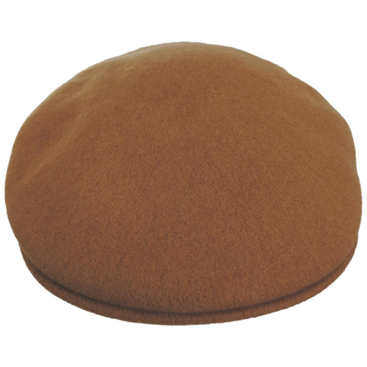 Kangol | Fashion Wool 504 Ivy Cap | 160817 | front | RUSTIC CARAMEL